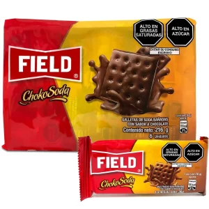 GALLETA CHOCO SODA FIELD (Pack 06)