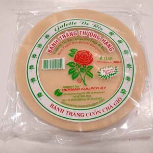 HOJA ARROZ REDONDA 22 CM BANH TRANG (400 Gr)